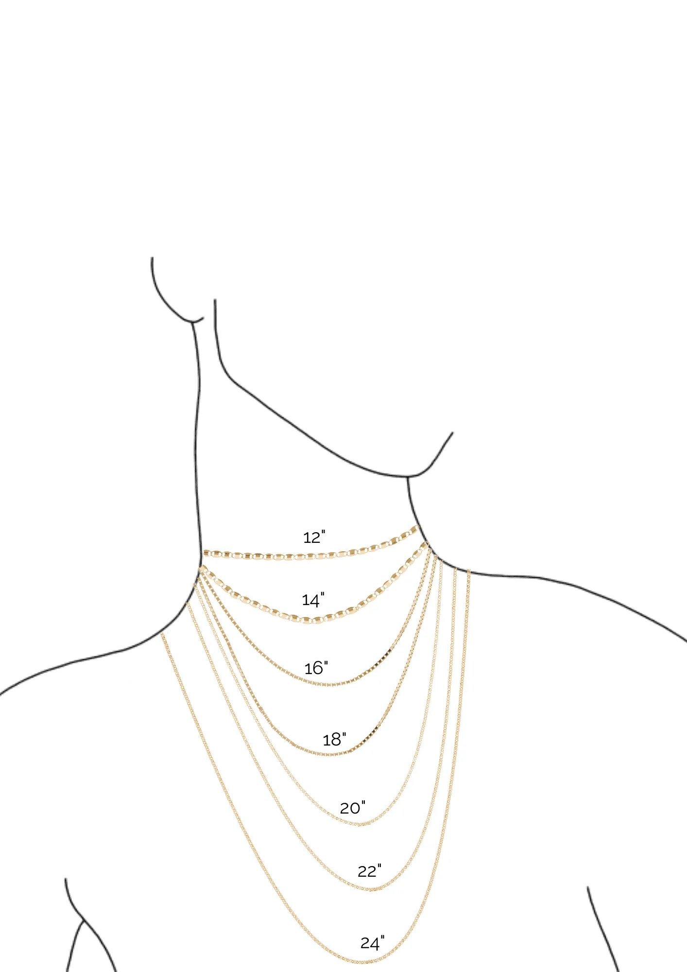 THE QUIN NECKLACE - sterling silver