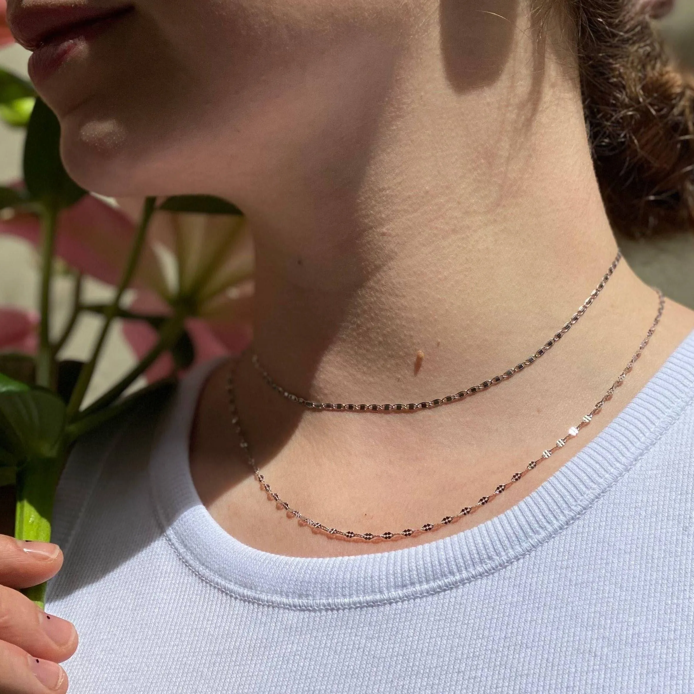 THE QUIN NECKLACE - sterling silver
