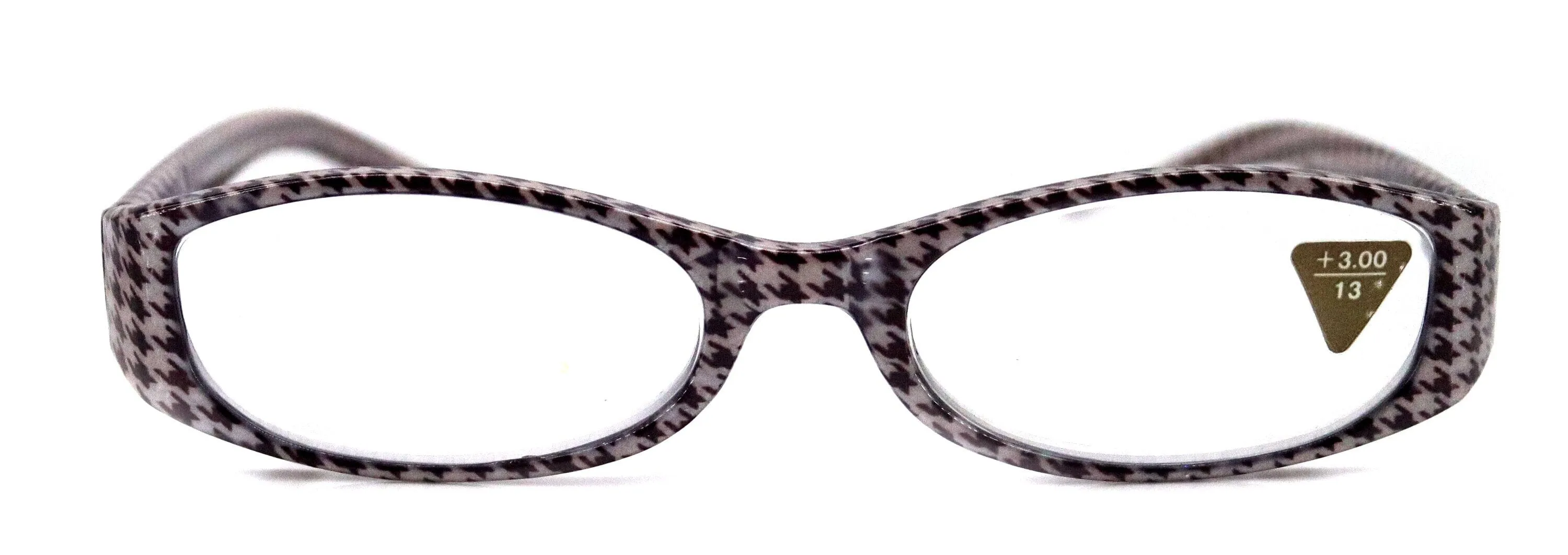 The Scottish, (Premium) Reading Glasses, High End Readers (Brown) Hound Tooth  1.25..  3 Magnifying Eyeglasses. Houndstooth NY Fifth Avenue