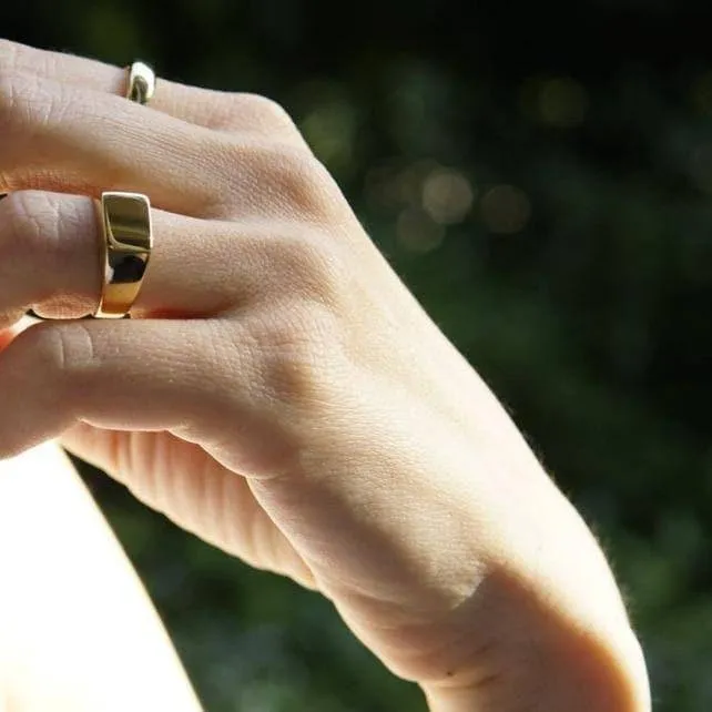 THE SPENCER RING - Solid 14k gold