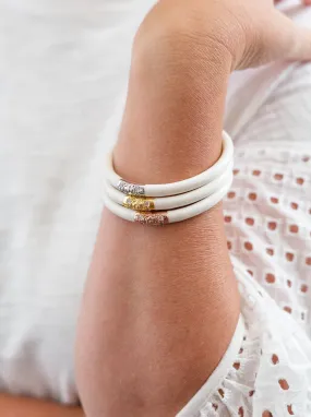 Three Kings All Weather Bangles Ivory by BuDhaGirl