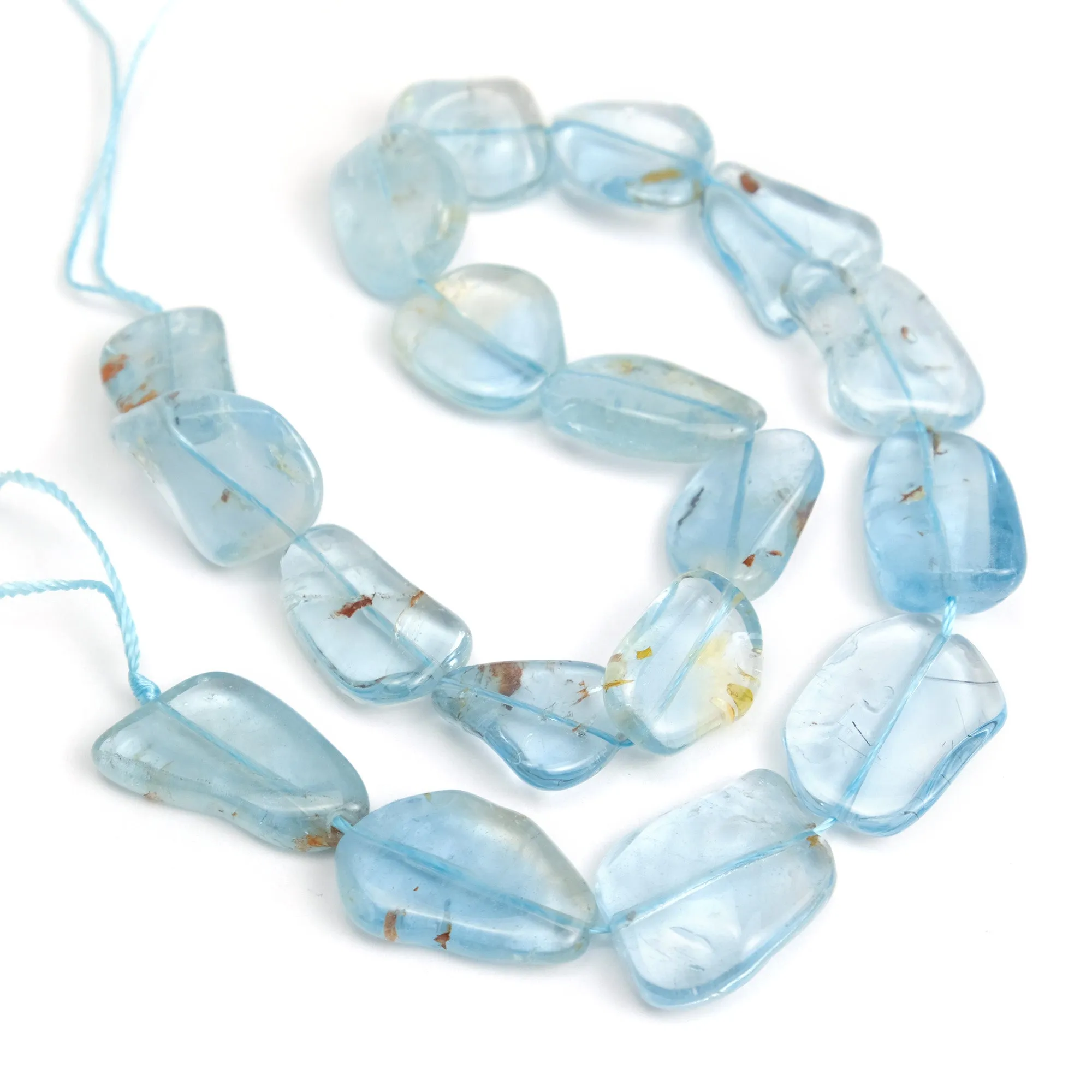 Topaz Natural Nuggets, Blue #3