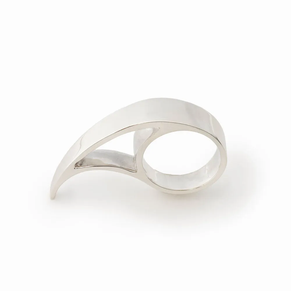 Tsunami Sterling Silver Ring