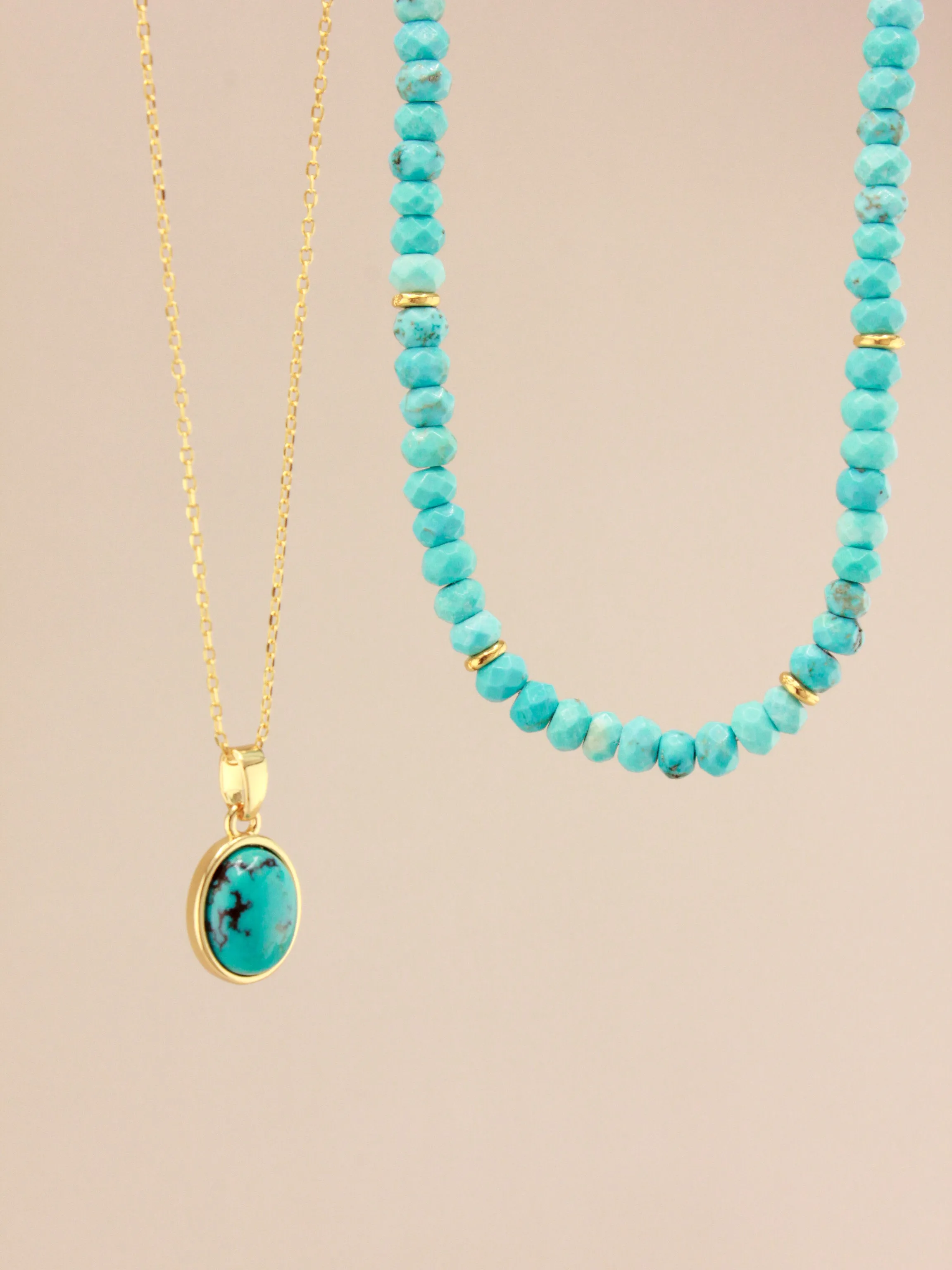 Turquoise Beaded Necklace