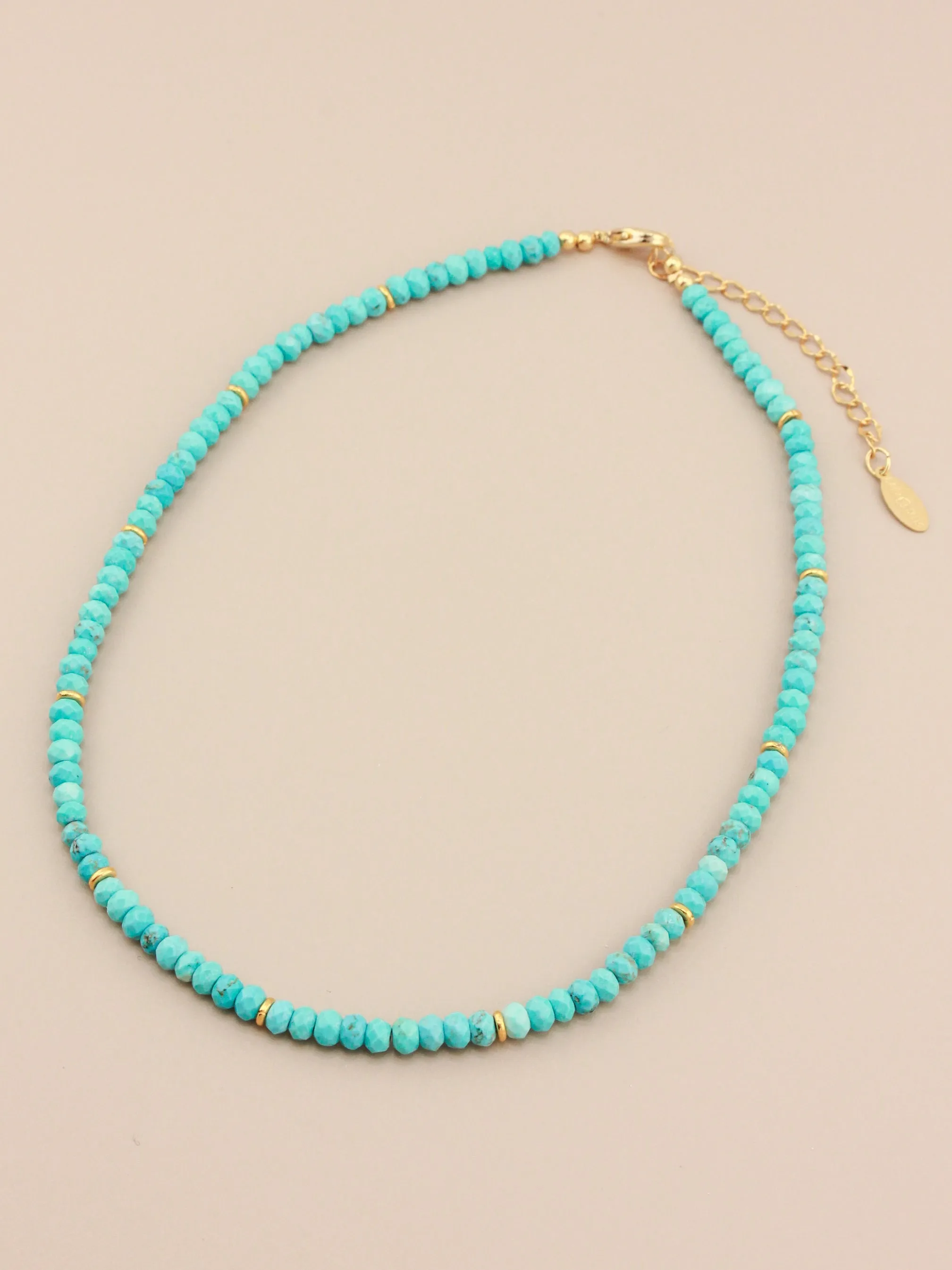 Turquoise Beaded Necklace