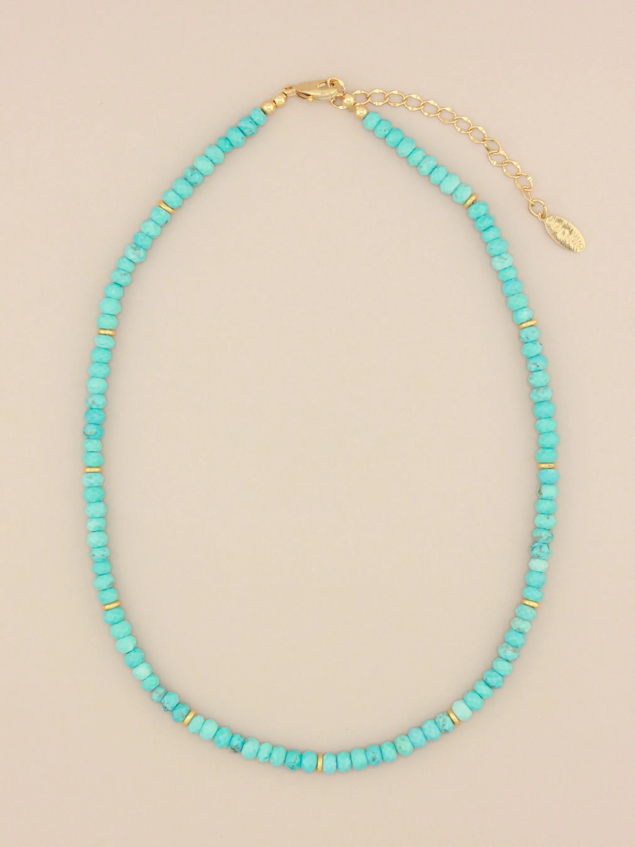 Turquoise Beaded Necklace