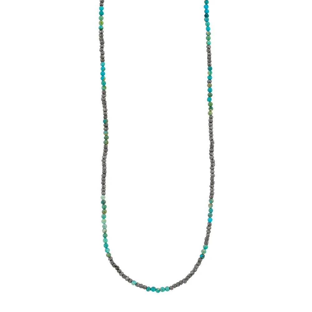 Turquoise Heirloom Strand Necklace