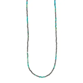 Turquoise Heirloom Strand Necklace