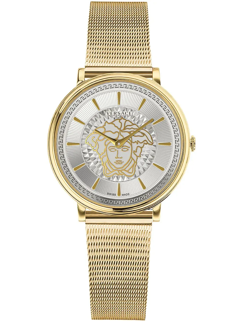 Versace Ladies Watch V-Circle 38mm Gold VE8102319