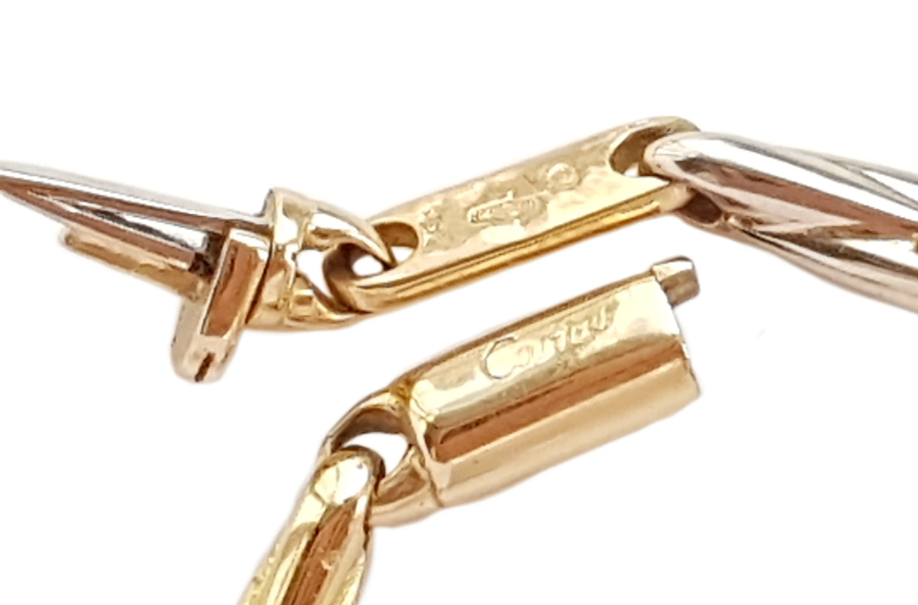 Vintage 1981 Cartier Panthère Molle Pendant Necklace with Cord & Chain
