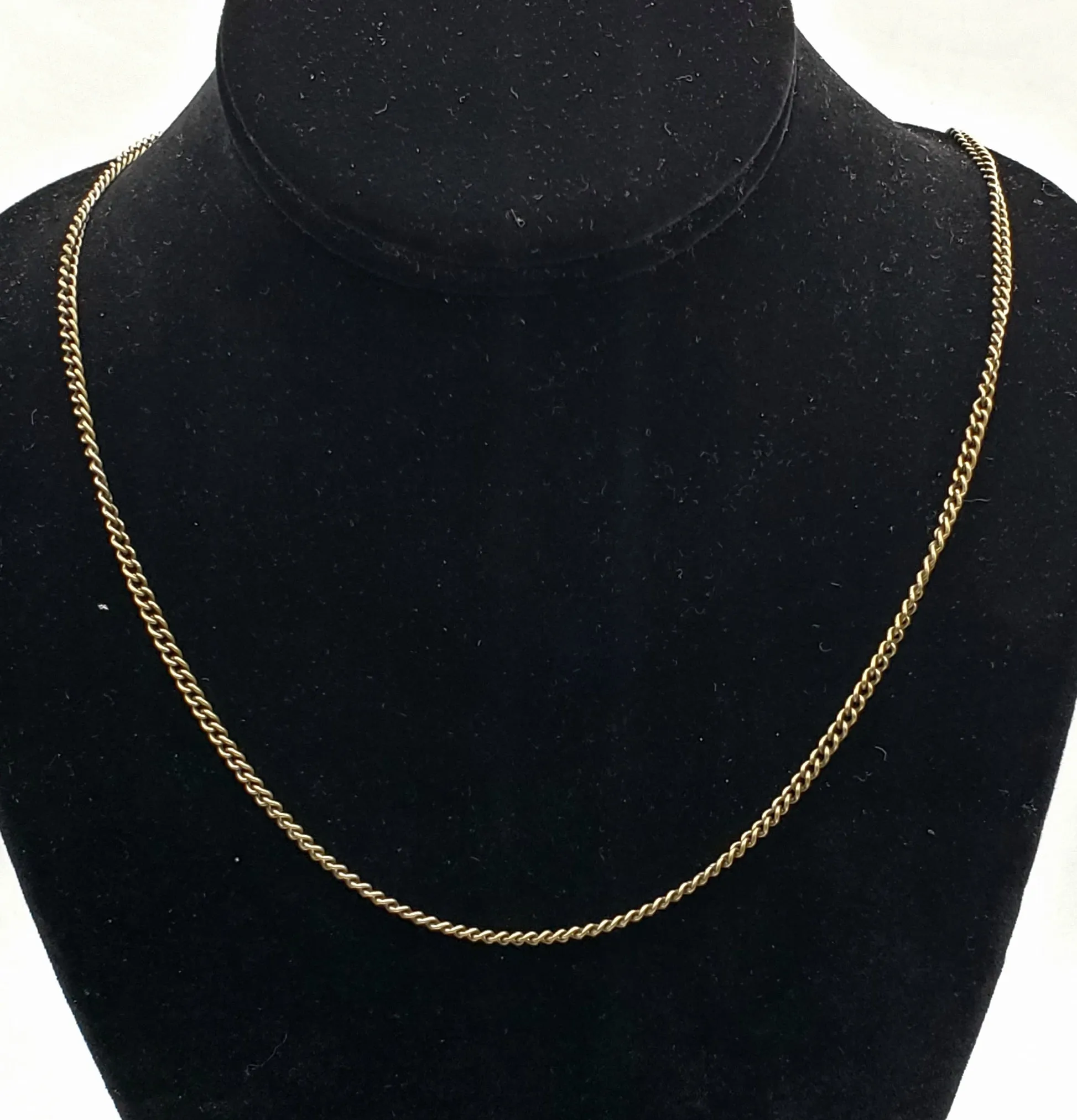 Vintage Handmade Filigree Cylinder Pendant Chain Necklace