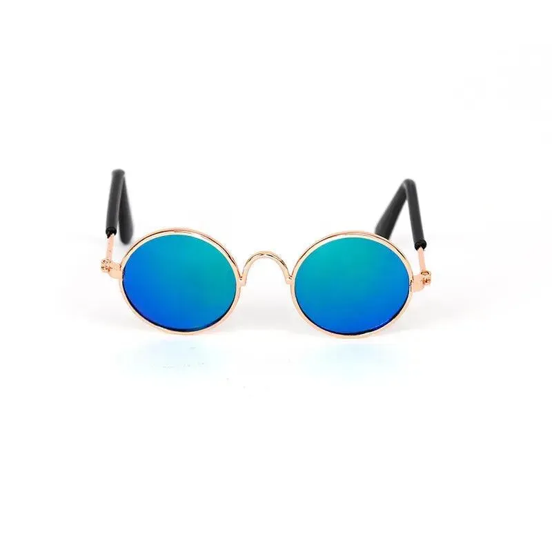 Vintage Round Pet Sunglasses