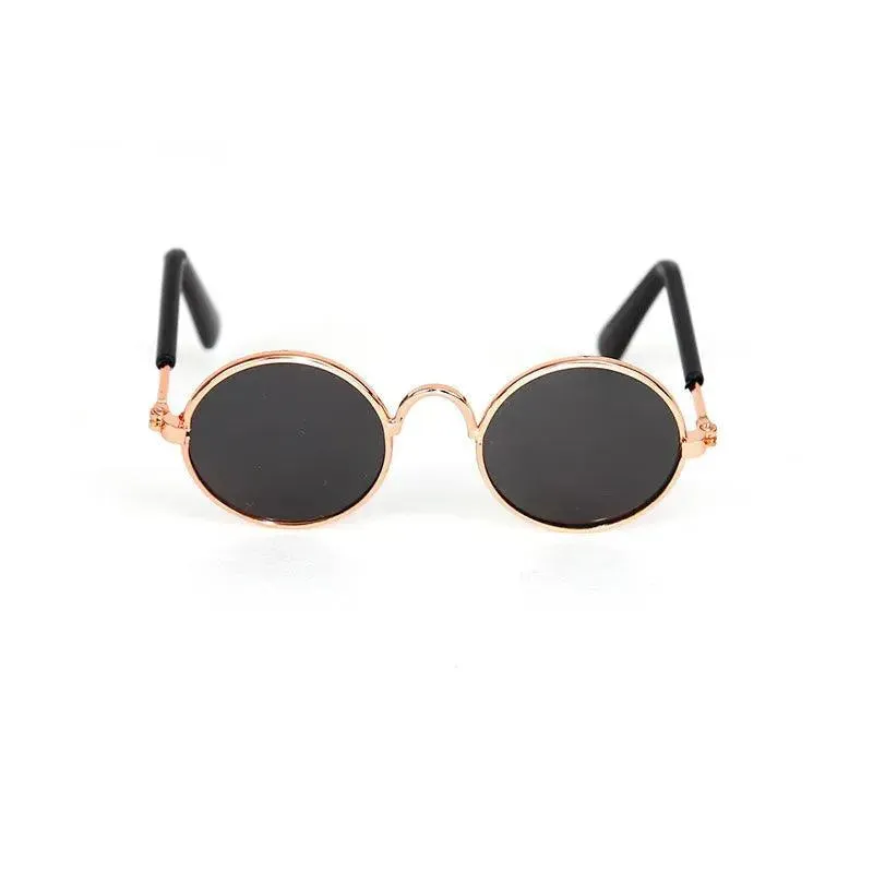 Vintage Round Pet Sunglasses