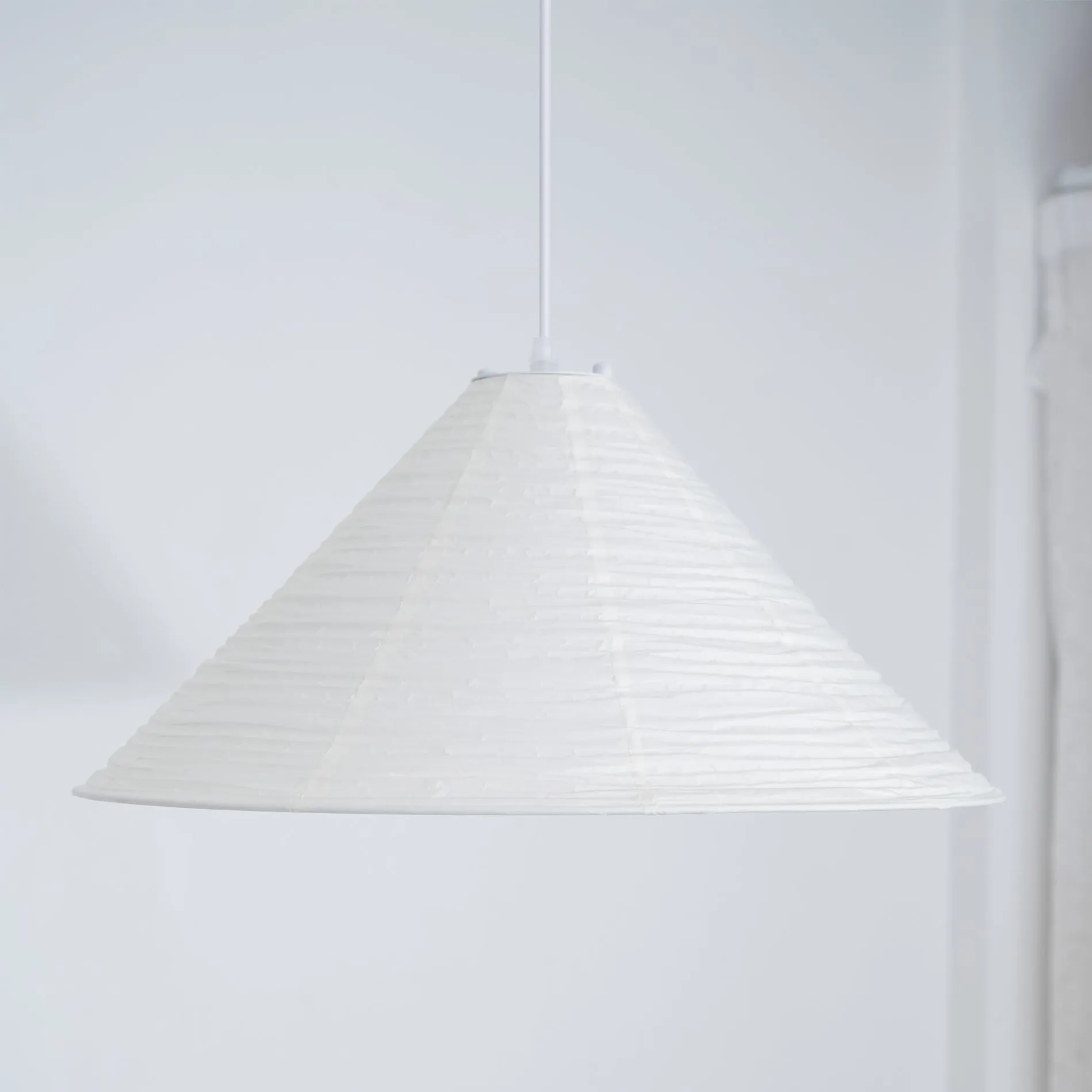Washi Paper Pyramid Pendant Lamp