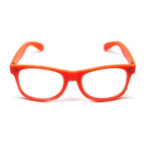Wayfarer Party Glasses - Orange