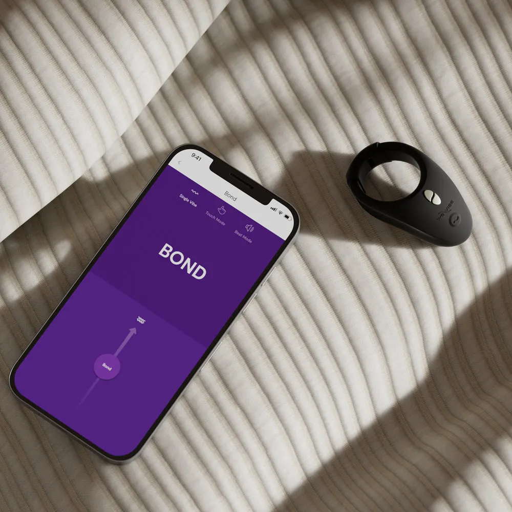 We-Vibe Bond App-Compatible Adjustable Vibrating Cock Ring & Remote