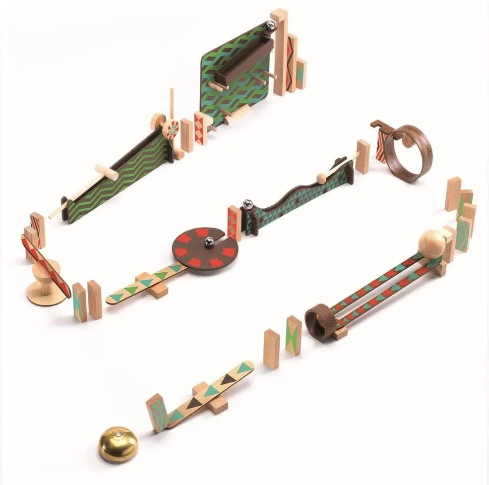 Zig & Go - Ultimate Domino 48 Piece Race Set